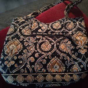 Retired Vera Bradley Caffe Latte Shoulder Bag